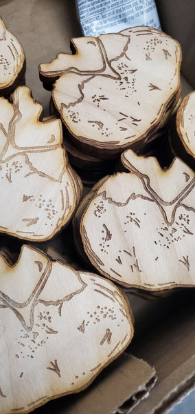 Idaho Spud Magnet, Wooden