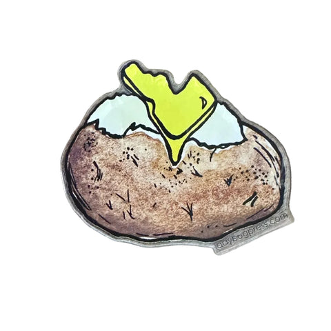 Acrylic Idaho Spud Magnet
