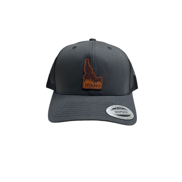 Idaho Mountains & Trees Adjustable Hat