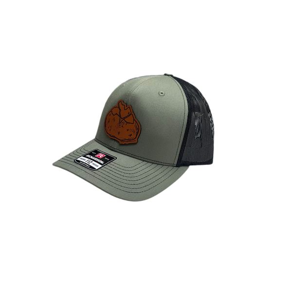 Idaho Spud Leather Patch Adjustable Hat