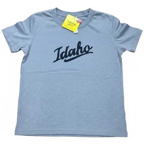 Youth Retro Idaho T-Shirt, Eco Friendly Water based inks