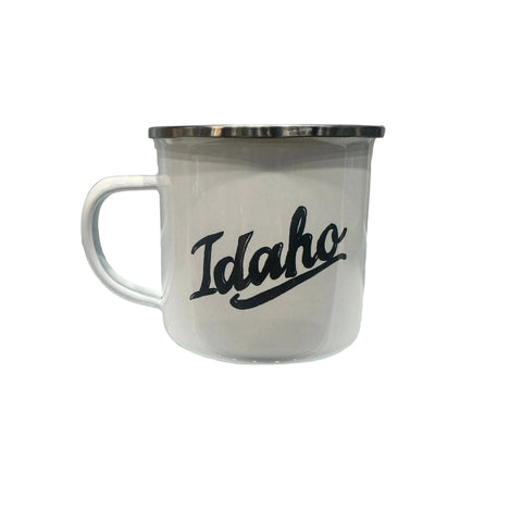 Retro Idaho Enamel Mug