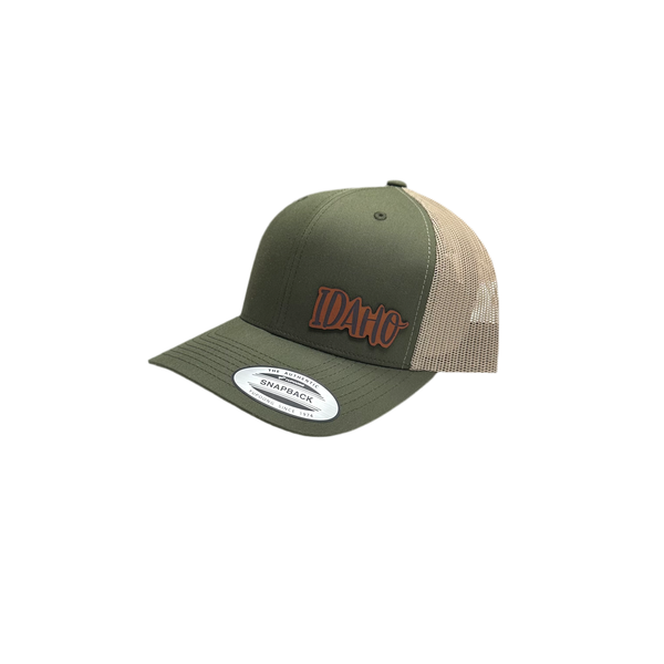 Idaho Leather Patch Adjustable Hat