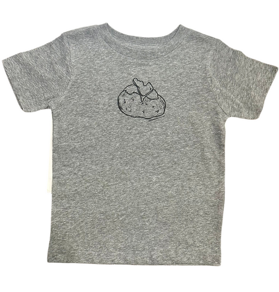 Toddler Idaho Spud T-Shirt, Eco Friendly Water based inks, Toddler Sizes