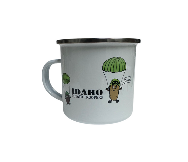 Idaho Potato Trooper Enamel Mug