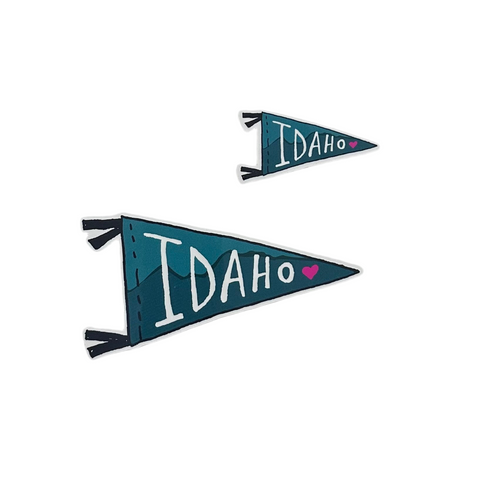 Idaho Pennant Sticker