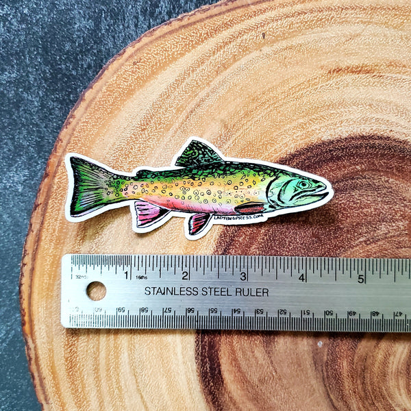 Trout Sticker