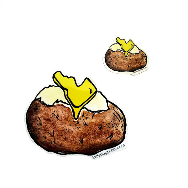 Idaho Spud Sticker