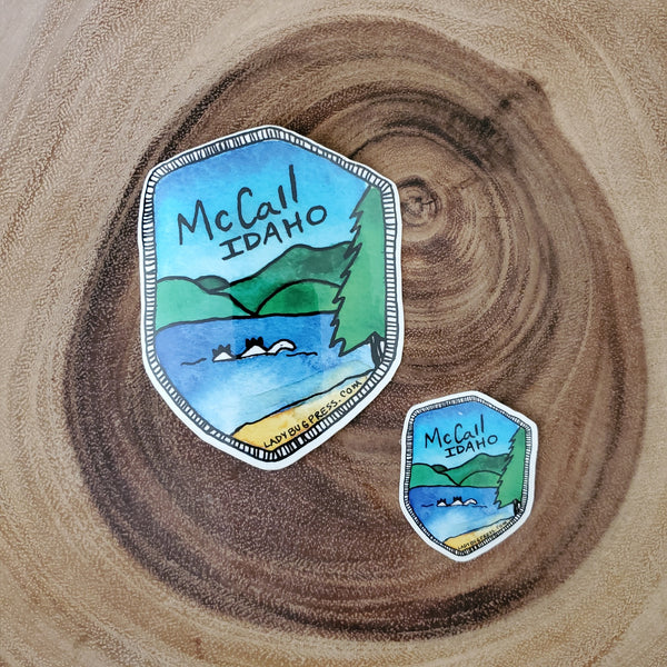 McCall Watercolor Sticker
